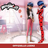 BANDAI – Miraculous Ladybug – Modepuppe Marinette und Ladybug – 26 cm große Gelenkpuppe mit 2 Outfits – Miraculous Toy Gelenkpuppe – Spielzeug für Kinder ab 4 Jahren – P50355