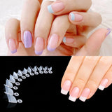 600 Stück ovale kurze künstliche Nägel, 12 Größen, halbe Abdeckung, Acryl, künstliche Nagelspitzen, künstliche Nägel für Maniküre, Frauen, Salon, DIY (natürlich)