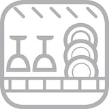 Zeller 26510 Espressotassen-Set, 12-teilig, Magic Eyes, Weiß