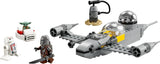 LEGO Star Wars 75410 Mandos und Grogus N-1 Starfighter Spielzeug mit Mandalorianer-, Grogu- und R5-D4-Minifiguren, inklusive baubarer Säule, Raumschiff-Starterset für Jungen und Mädchen ab 4 Jahren. Bausets Beuche den LEGO-Store