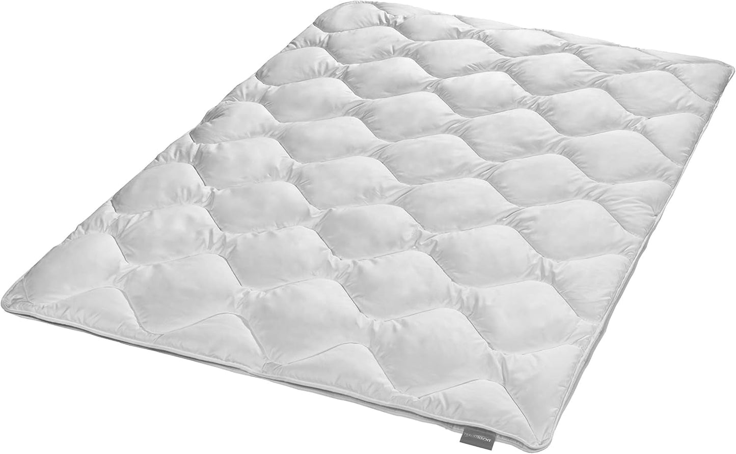 Traumnacht Bequeme Baumwoll-Mono-Steppdecke für alle Jahreszeiten, ideale Übergangsdecke mit Bezug aus Baumwollmischung, 135 x 200 cm, waschbar, Öko-Tex-zertifiziert, hergestellt nach deutschem Qualitätsstandard. Steppdecken und Quilts Naty Shop