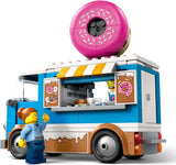 LEGO City Donut Truck – Spielzeug-Imbisswagen mit 2 Polizei-Minifiguren – Konstruktionsspielzeug für Jungen und Mädchen ab 5 Jahren – Geburtstags- und Weihnachtsgeschenkidee 60452 Bausets Besuchen Sie den LEGO-Store