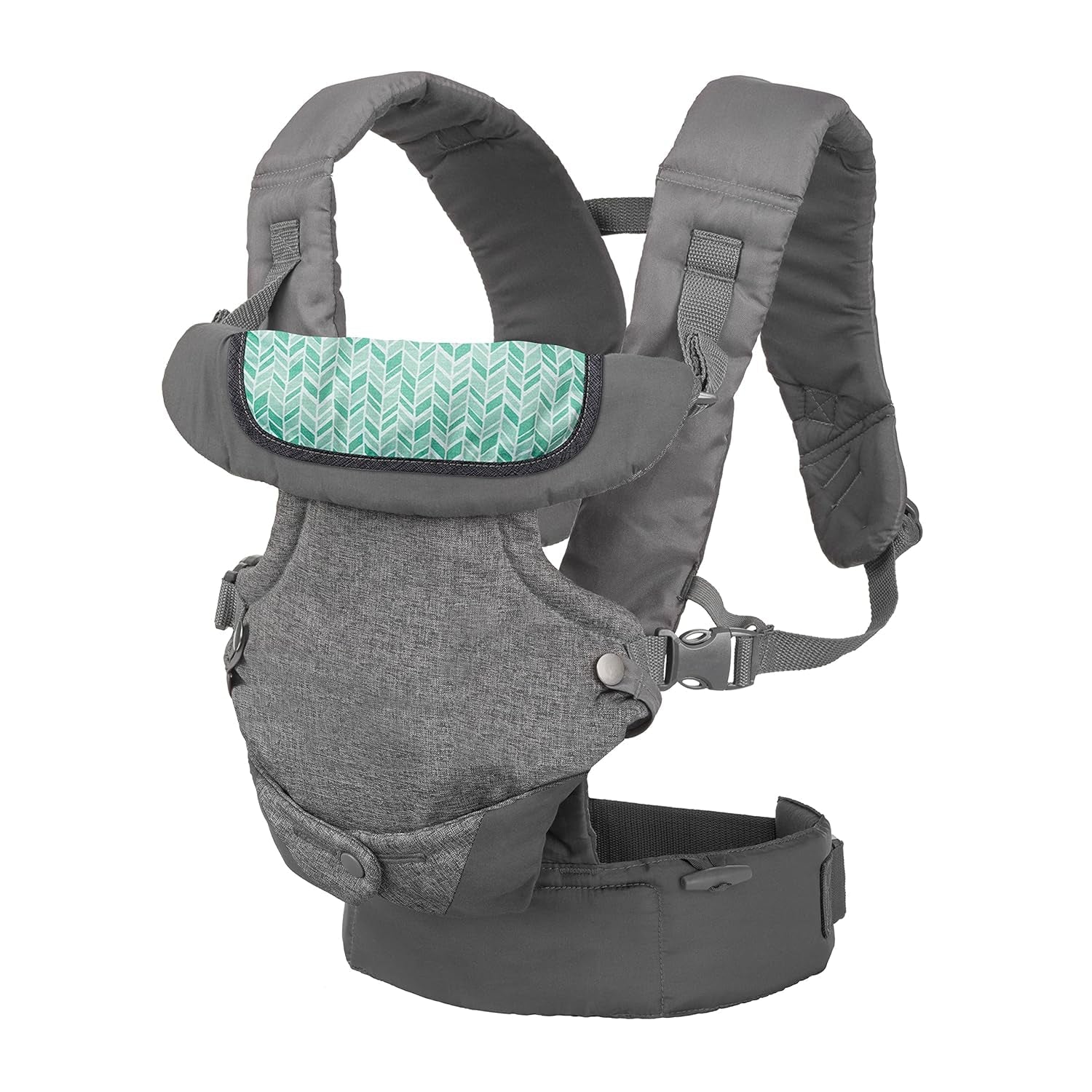 Pampers Sensitive Flip Advanced 4-in-1-Babytrage mit Lätzchen und Tüchern, 1200 Tücher (15 x 80) für empfindliche Babyhaut, dermatologisch getestet, Essentials für Neugeborene