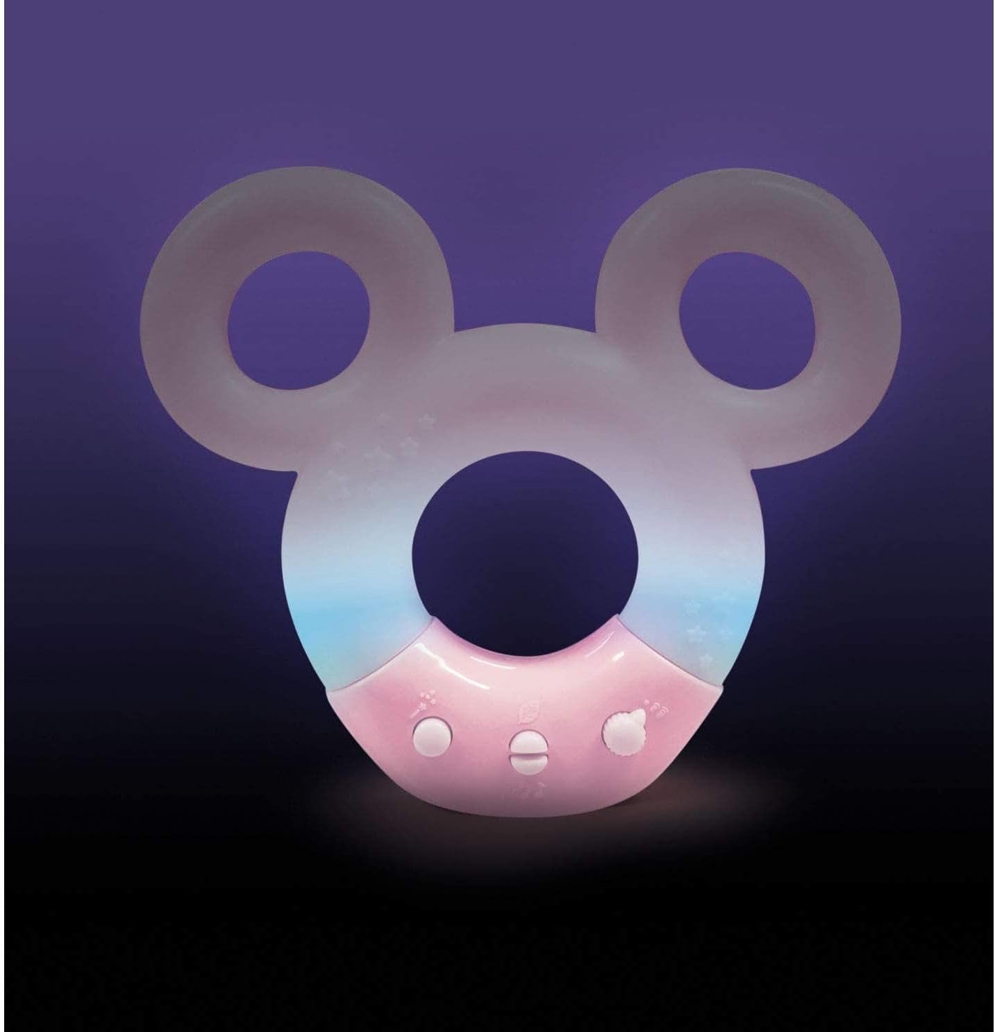 Clementoni 17396 Disney Baby Minnie Sound & Color Lampe Nachtlicht Weiß Musik 0 Monate + Jucarii Bebe Naty Shop
