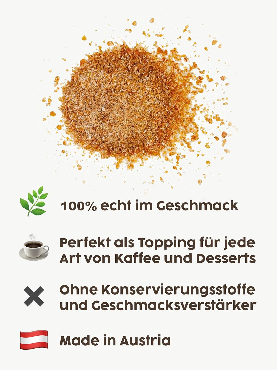 Kotanyi gesalzener Karamell-Kaffeebelag | feiner Karamellgeschmack, 4er Pack (4 x 65g)