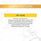 Gourmet Gold Succulent Fine Strips, Nassfutter für Katzen mit Huhn, 12er Pack (12 x 85 g)