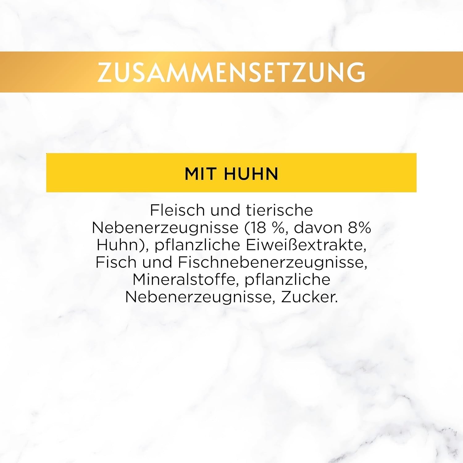 Gourmet Gold Succulent Fine Strips, Nassfutter für Katzen mit Huhn, 12er Pack (12 x 85 g)