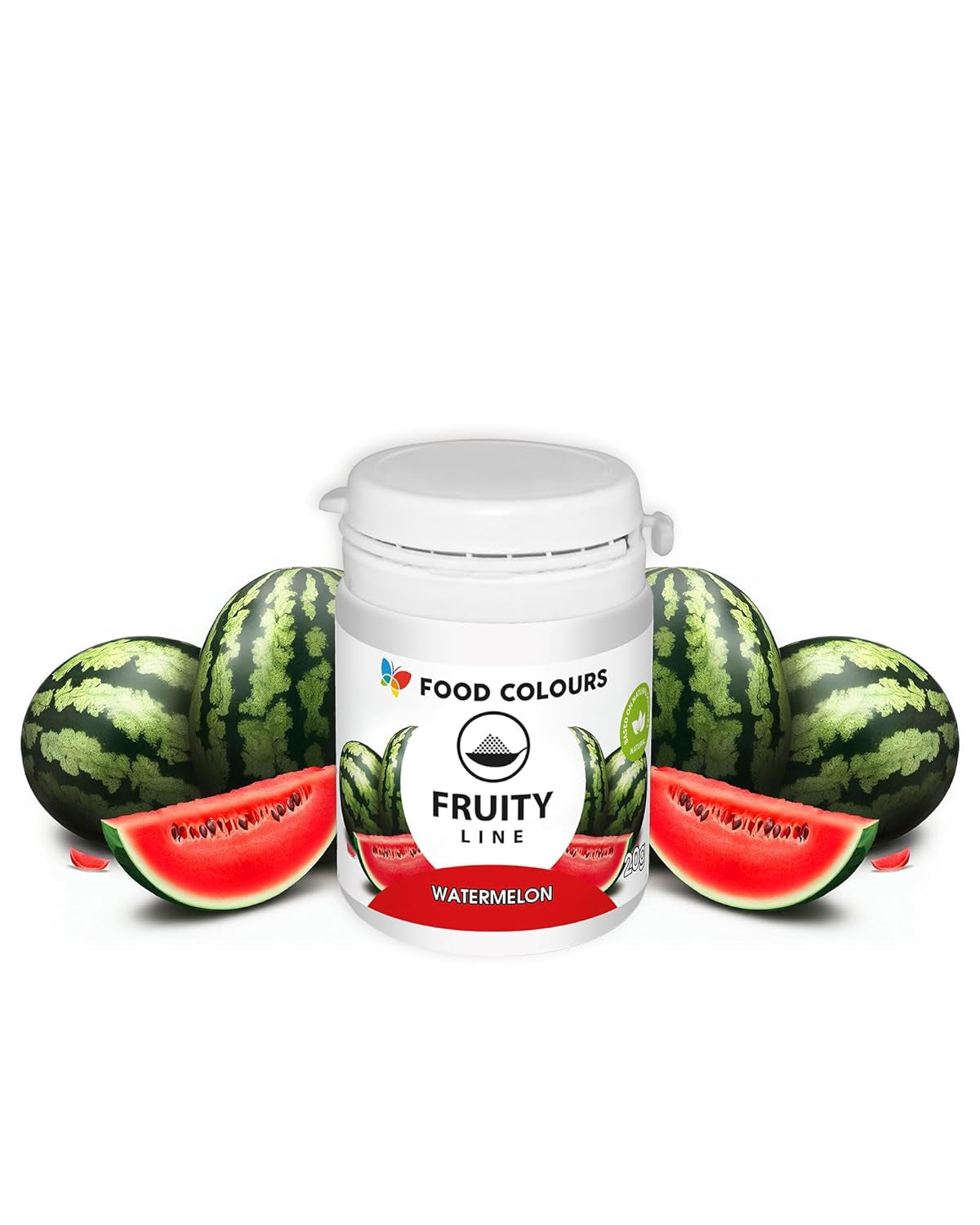 Lebensmittelfarbpulver, natürliche Farbe, Fruity Line BLUEBERRY, 20 g, natürliches Farbpulver für Cremes, Zuckerguss, Biskuitteig in Pulverform, Lebensmittelfarbe für Getränke, Gelees