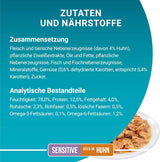 PURINA ONE Sensitive Nassfutter für Katzen, zarte Stücke in Hühnersauce, 26er Pack (26 x 85g)