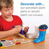 Baker Ross 'Wellies' Keramiktöpfe für Kinder (2 Stück)