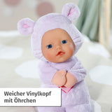 Baby Born for Babies Maus-Softpuppe, 26 cm, mit Ohren und Fingertaschen, für Neugeborene, 836590 Zapf Creation, Pink