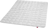 Abeil Gewichtsdecke, 7,5 kg, 220 x 240 cm, beruhigende Wirkung, weiß Bettdecken und Steppdecken Naty Shop
