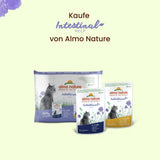 Almo Nature Functional – Darmhilfe – Nassfutter für erwachsene und ausgewachsene Katzen mit empfindlichem Darm – mit Fisch – unterstützt das Mikrobiom – 70 g (30 Stück)