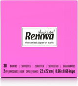 Renova Cocktailservietten, Fuchsia, 30 Servietten