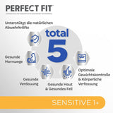Nassfutter für Katzen Perfect Fit Sensitive 1+ mit Huhn in Soße, 12 Beutel, 12 x 85g – Premium-Nassfutter für empfindliche Katzen ab 1 Jahr, ohne Weizen und Soja, zur Unterstützung der Verdauung