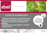 Abeil Acaristop Bettbezug mit Anti-Milben- und antibakterieller Wirkung, Polyester, weiß, 200 x 200 cm Bettdecken und Steppdecken Naty Shop
