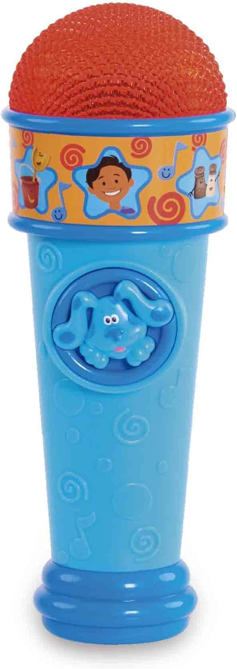 Blue and Tips Blaues Mikrofon Blues Clues Cartoon-Hundespielzeug für Jungen und Mädchen ab 3 Jahren Mehrfarbiges Babyspielzeug Naty Shop