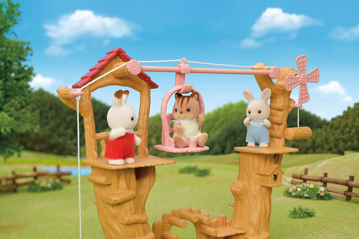 Sylvanian Families 5452 Baby Cable Car – Puppenhaus-Spielset