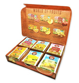 Teekanne World of Fruits (NEUE EDITION) - Box mit Auswahl an Früchtetees - 6 Geschmacksrichtungen * 5 Teebeutel