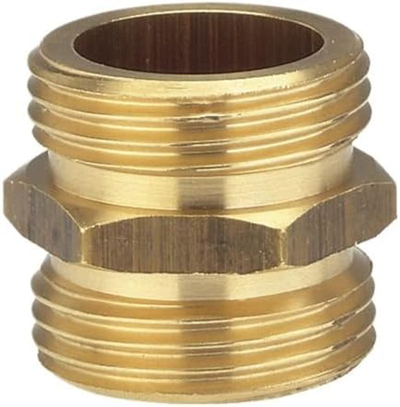 Gardena Messing-Gewindenippel: Messing-Anschluss für beidseitigen Anschluss, z.B. zu Pumpen, Rohrgewinde 26,5 mm (G 3/4 Zoll) (7260-20)