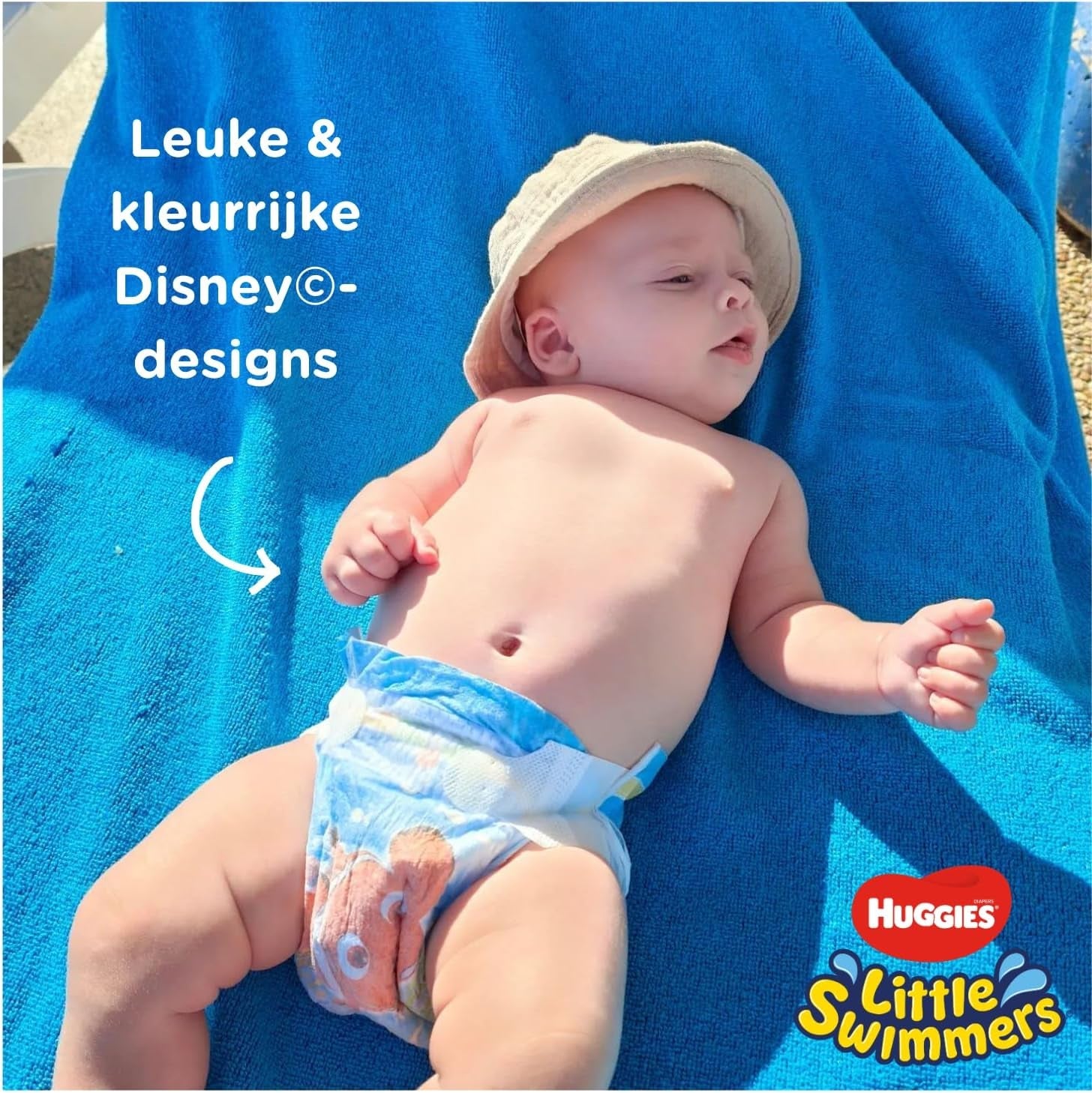 Huggies Little Swimmers Einweg-Schwimmwindeln, Größe 2–3 – 36 Höschen insgesamt