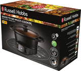 Multikocher Russell Hobbs 6,5L, Digitalanzeige, 8 Kochfunktionen Slow Cooker Naty Shop