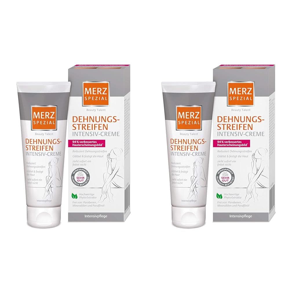 Merz Spezial, Intensivcreme gegen Dehnungsstreifen, 75 ml Naty Shop Kosmetik- und Beauty-Set 2-teilig (2 x 75 ml)