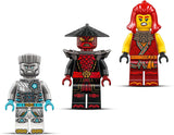 LEGO NINJAGO Zanes Action-Mech – Ninja-Spielzeug mit 3 Minifiguren zum Rollenspiel – Kleines Set zum Bauen und Spielen für Kinder – Geschenkidee für Jungen und Mädchen ab 6 Jahren 71827 Bausets Besuchen Sie den LEGO-Store