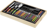 Pradel Excellence I7214P Besteckgarnitur Laguiole, Pastellfarben, 24-Teilig Kitchen Naty Shop