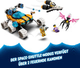 LEGO Dreamzzz 2-in-1-Spielzeugauto oder Space-Shuttle-Set „Mr. Oz‘ Weltraum-Buggy“ enthält Mr. Oz, Albert und Jayden als Minifiguren, Weltraumgeschenk für Kinder ab 8 Jahren, 71475 Bausets Besuchen Sie den LEGO-Store
