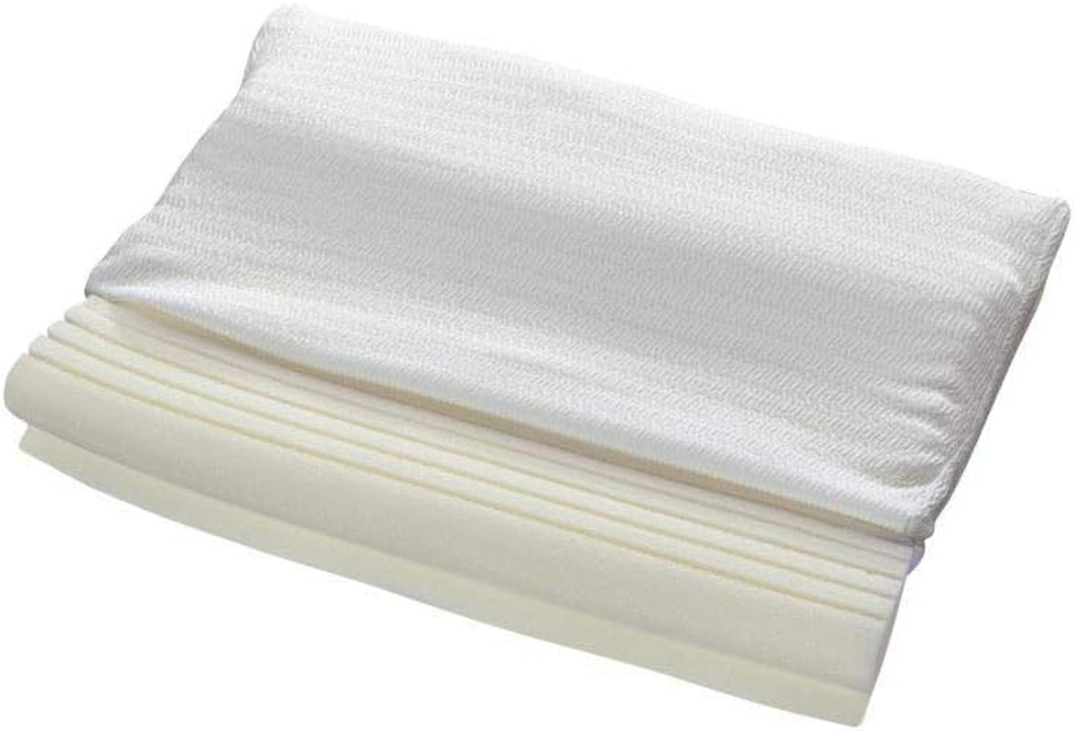 Centa Star Nackenstützkissen Neckprotect Sensitive I Größe 40X60 cm I Farbe weiß I Orthopädische Nackenkissen aus reinem Polyurethan Naty Shop