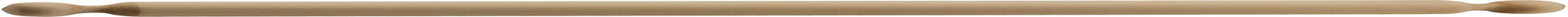 Excelsa Nudelholz aus Massivholz, braun, 40x5x5 cm, braun