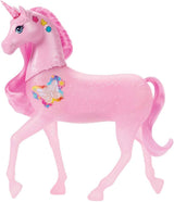 Barbie-Einhorn, das im Dunkeln leuchtet, mit 20 interaktiven Kombinationen aus Licht-, Sound- und Musikeffekten zum Spielen per Knopfdruck und Kopfstreicheln, JCP78