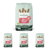 Bio-Penne-Rigate-Nudeln N.91 – 500 g mit Dinkelmehl, Linsenmehl und Quinoa-Mehl – ​​reich an Proteinen, Ballaststoff- und Proteinquelle