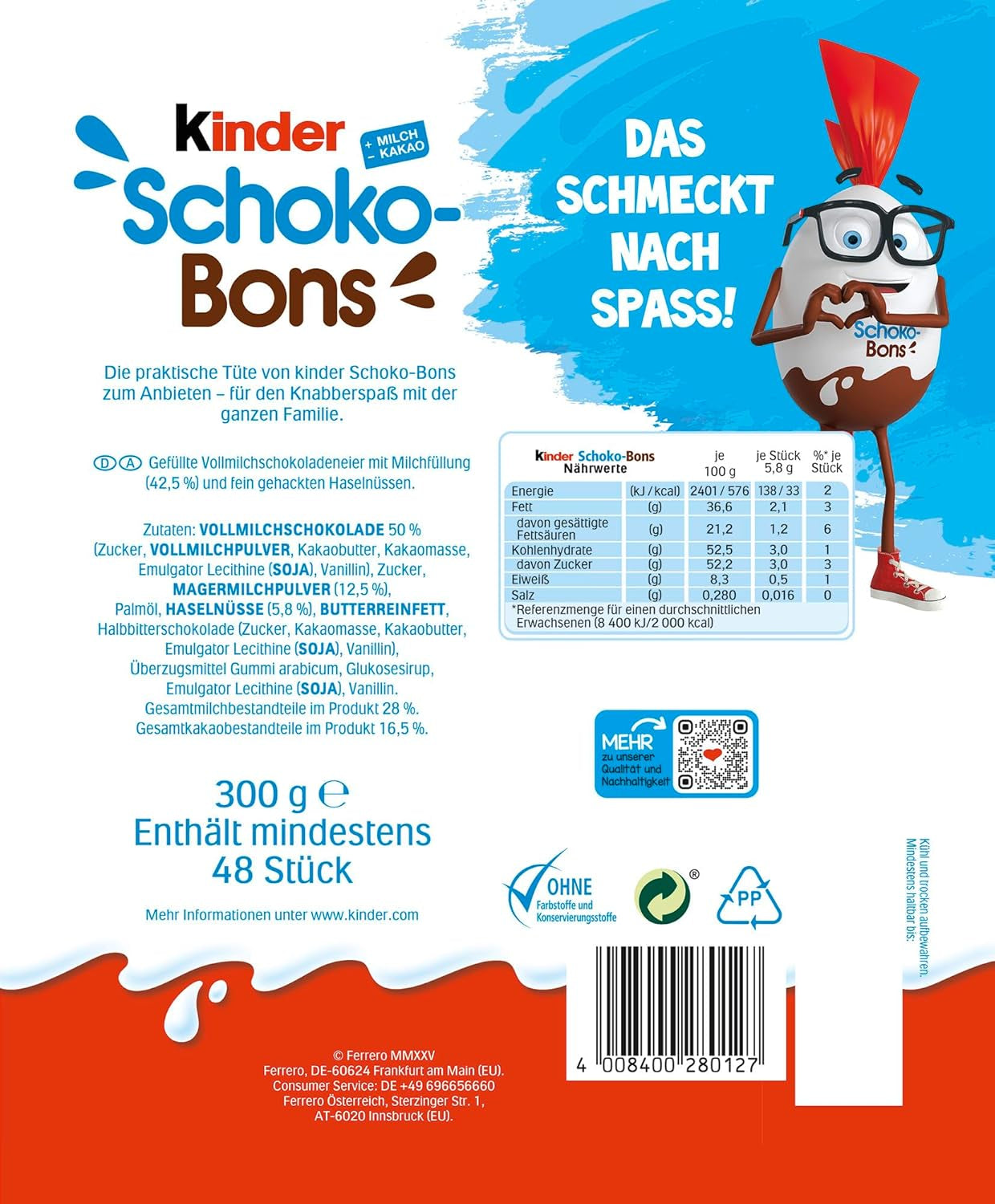 Kinder Schoko-Bons, 300g