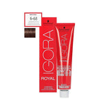 Schwarzkopf IGORA Royal Premium Haarfarbe 6-68 dunkelblond schokoladenrot, 1 Packung (1 x 60 g) Haarfarbe Naty Shop