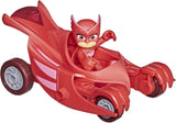 PJ Masks Owl Glider Vorschulspielzeug, Eulettes Fahrzeug mit Eulette-Actionfigur für Kinder ab 3 Jahren, recycelbare Verpackung, Actionfiguren Naty Shop