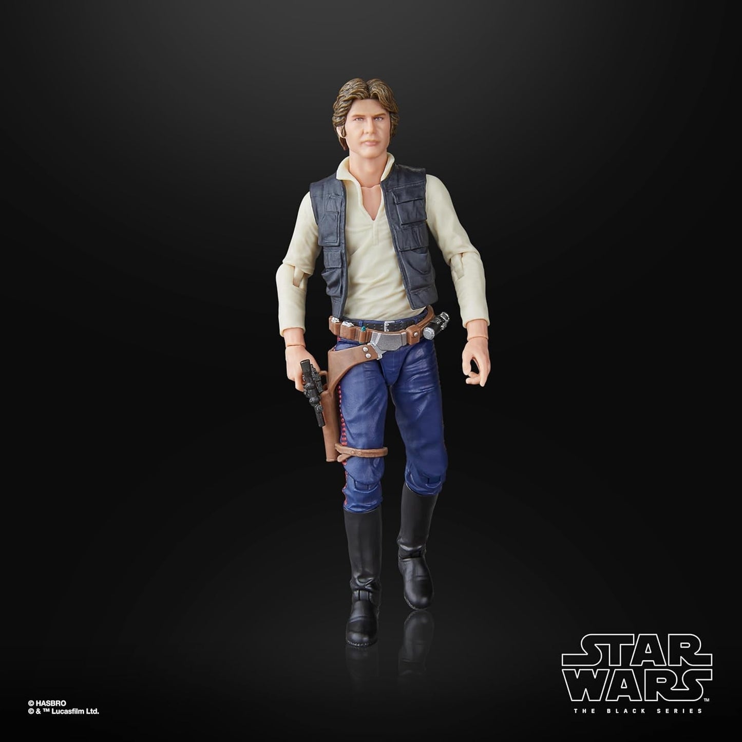 Star Wars The Black Series Han Solo, Star Wars: A Hope Premium-Sammel-Actionfigur (15 cm) Actionfiguren Naty Shop