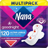 Ultra Goodnight Damenbinden mit Flügeln – Flux Very Abondants – 10 Tücher in einzelnen Beuteln