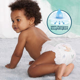 Pampers Harmony Windeln, Größe 4, 174 Windeln, 9 kg–14 kg, sanfter Hautschutz mit 100 % Pampers-Schutz