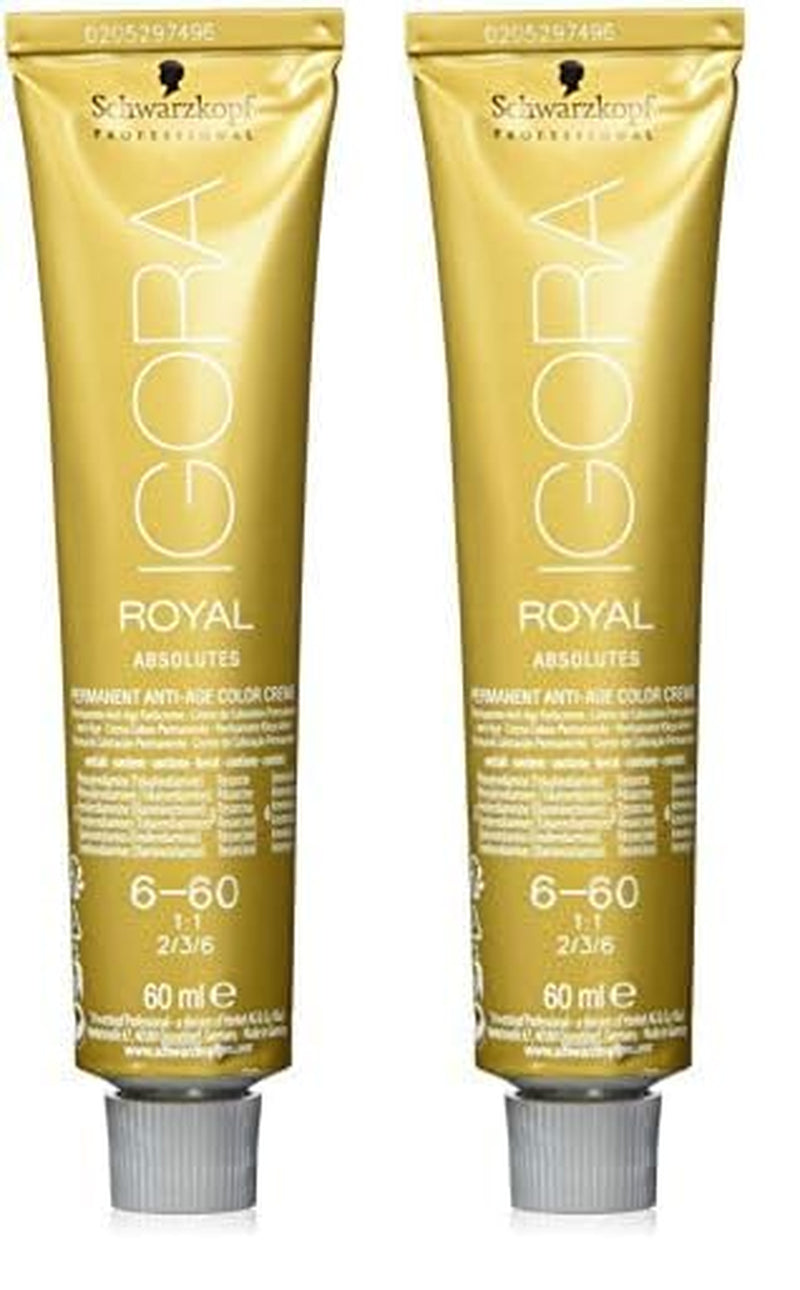 Igora Royal Absolute Age Blend Haarfarbe, 7-560 Mittelgoldenes Schokoladenblond, 60 ml. Naty Shop Haarfarbe 6-60 Dunkelblond, Schokolade, natürlich, 60 ml (2er-Pack)
