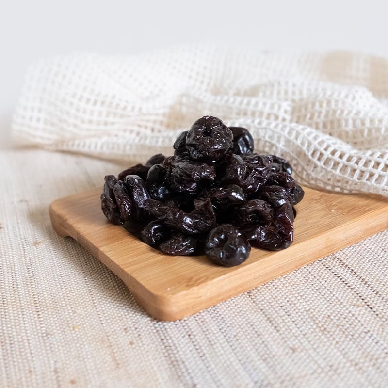 500 g getrocknete Bio-Kirschen, ohne Kerne, ohne Zusatzstoffe, Süßungsmittel und Konservierungsstoffe. Dehydrierte Produkte Naty Shop