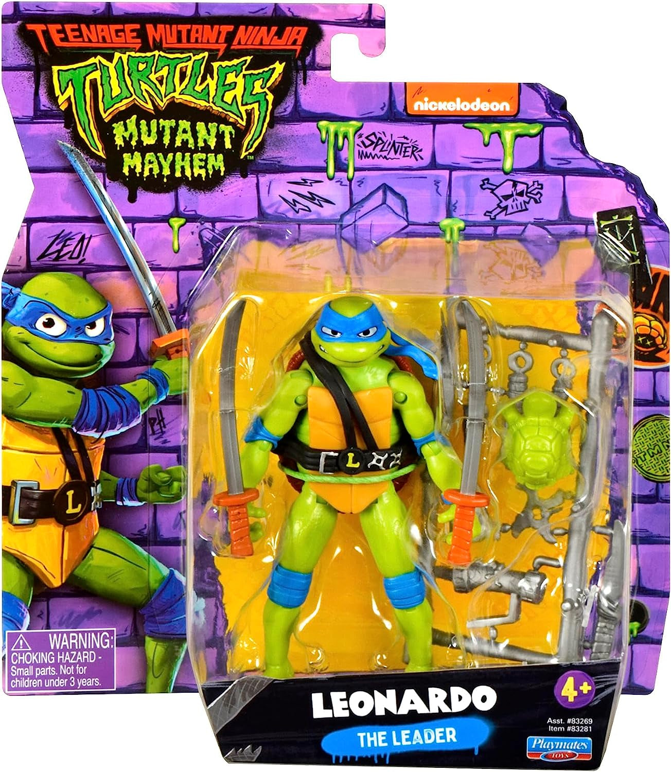 TEENAGE MUTANT NINJA Turtles – Leonardo Basisfigur Actionfiguren Naty Shop