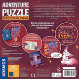 KOSMOS 684853 Den Tiefen Des Vulkans Abenteuerpuzzle, 258 Teile, interaktives Abenteuerpuzzle für Kinder ab 8 Jahren, Entdecken Sie eine Abenteuergeschichte mit jedem Puzzleteil. Puzzle Naty Shop