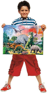Ravensburger Puzzle für Kinder – 10957 Unter den Dinosauriern – Dino-Puzzle für Kinder ab 6 Jahren, mit 100 Teilen im XXL-Format Puzzle Naty Shop