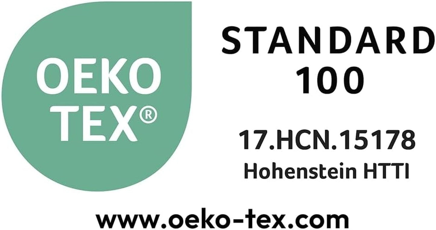 Maximex Visco-Nackenstützkissen, Atmungsaktives Stützkissen mit ergonomischer Schaumstofffüllung, Höhen- und höhenverstellbares Nackenstützkissen für einen erholsamen Schlaf, Mit Aloe Vera Naty Shop Standardkissen
