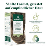 Permanentes Haarfärbegel 6N Dunkelblond – 170 ml I Ammoniakfrei, 100 % Abdeckung von grauem Haar I Getestet auf empfindlicher Haut, mit 8 Pflanzenextrakten Haarfärbemittel Naty Shop