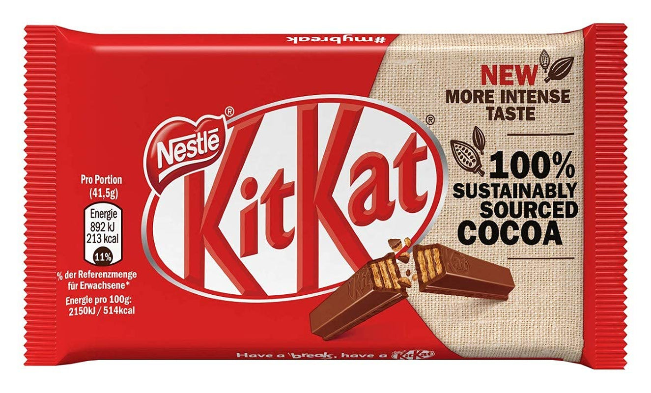 Nestlé Classic Schokoriegel, knusprige Waffelriegel aus Milchschokolade, 48er-Packung (24 x 41,5 g)