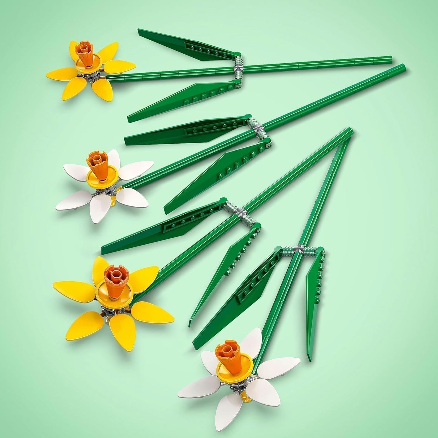 Narzissen LEGO Botanicals – Ostergeschenke für Mädchen und Jungen – Künstliche Blumen für Kinder – Blumenstrauß als Zimmer- oder Bürodekoration – Geschenk für Frauen – 40747 Bausets Besuchen Sie den LEGO-Store