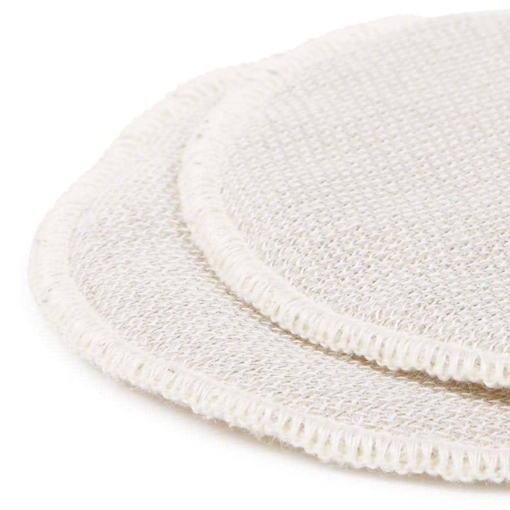 ELANEE Stilleinlagen, silber, antibakteriell und waschbar – Weiche und erfrischende Lebensmittel und Stillzubehör Bebe Naty Shop
